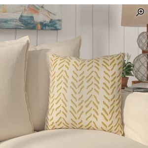 Broadbent square pillow cover and insert